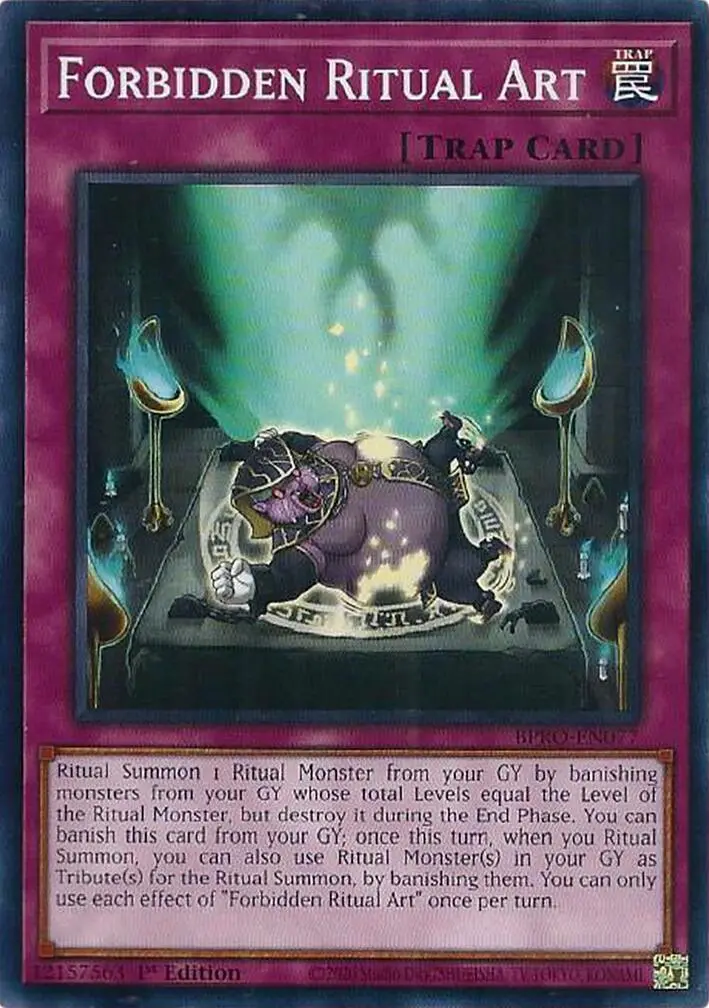 Forbidden Ritual Art [Bpro-En077] Common 1