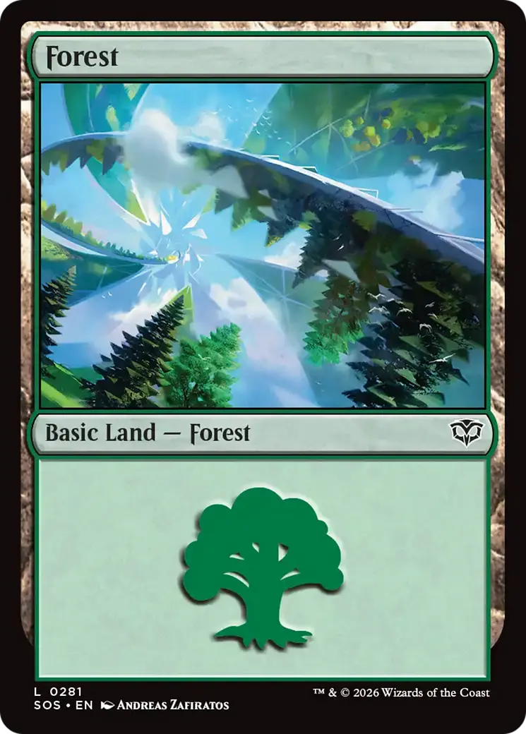 Forest (0281) [Secrets Of Strixhaven] 1
