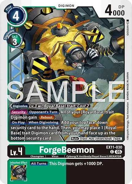 Forgebeemon [Ex11-030] [Dawn Of Liberator] 1