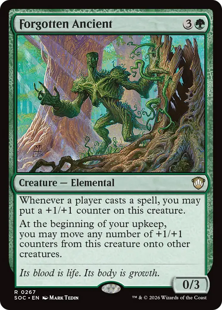 Forgotten Ancient [Secrets Of Strixhaven Commander] 1