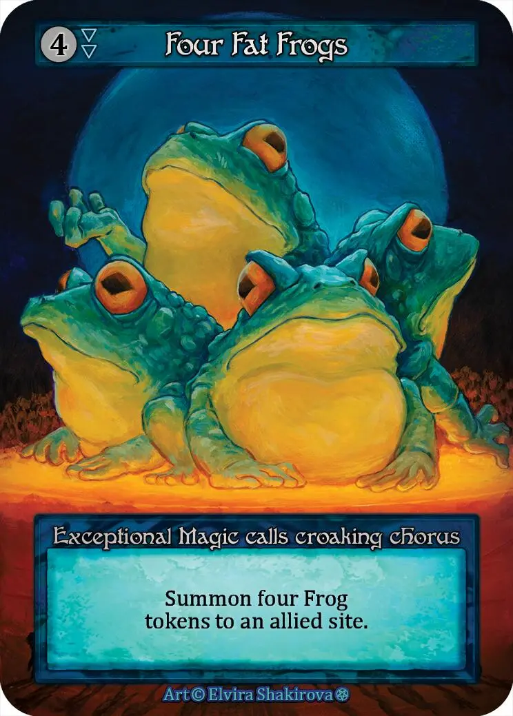 Four Fat Frogs [Gothic] 1