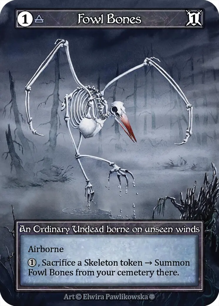 Fowl Bones (Foil) [Gothic] 1