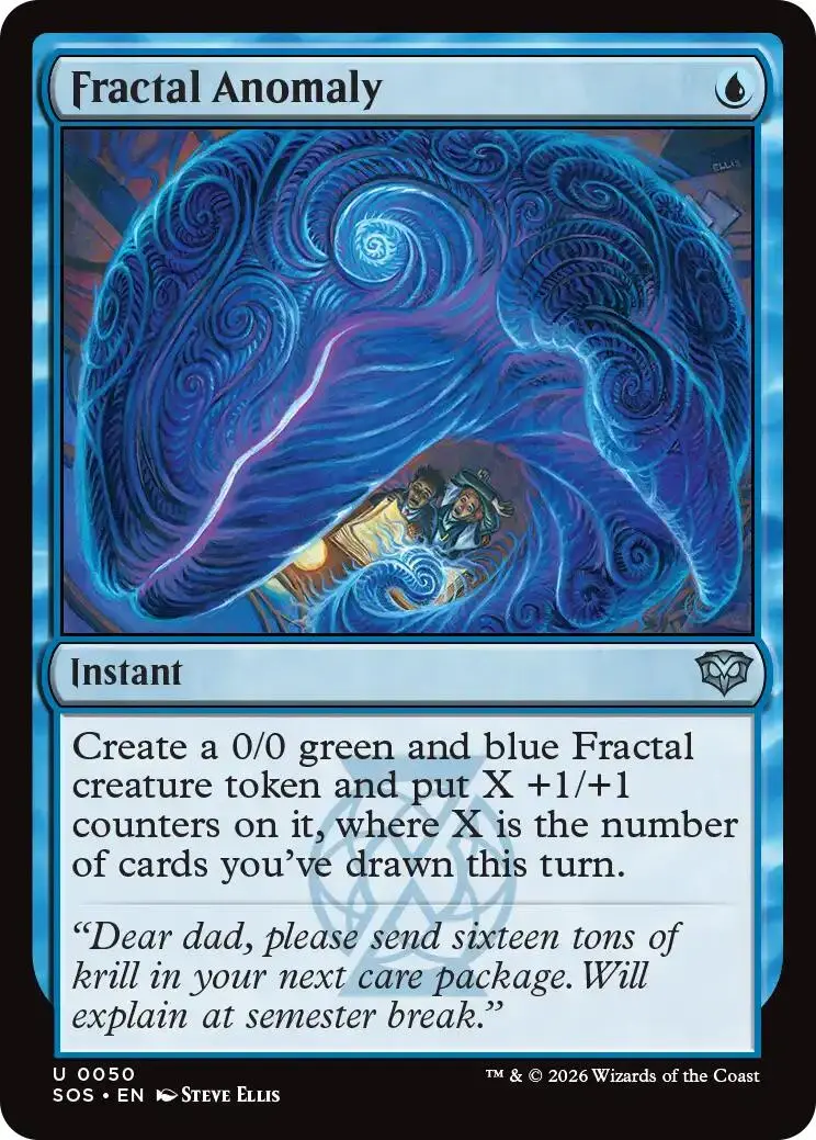 Fractal Anomaly [Secrets Of Strixhaven] 1