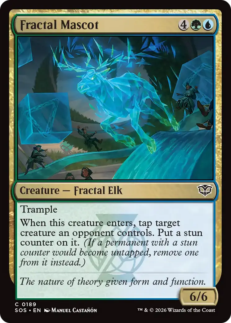 Fractal Mascot [Secrets Of Strixhaven] 1
