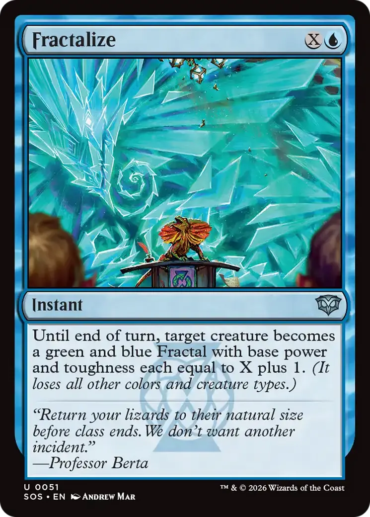 Fractalize [Secrets Of Strixhaven] 1
