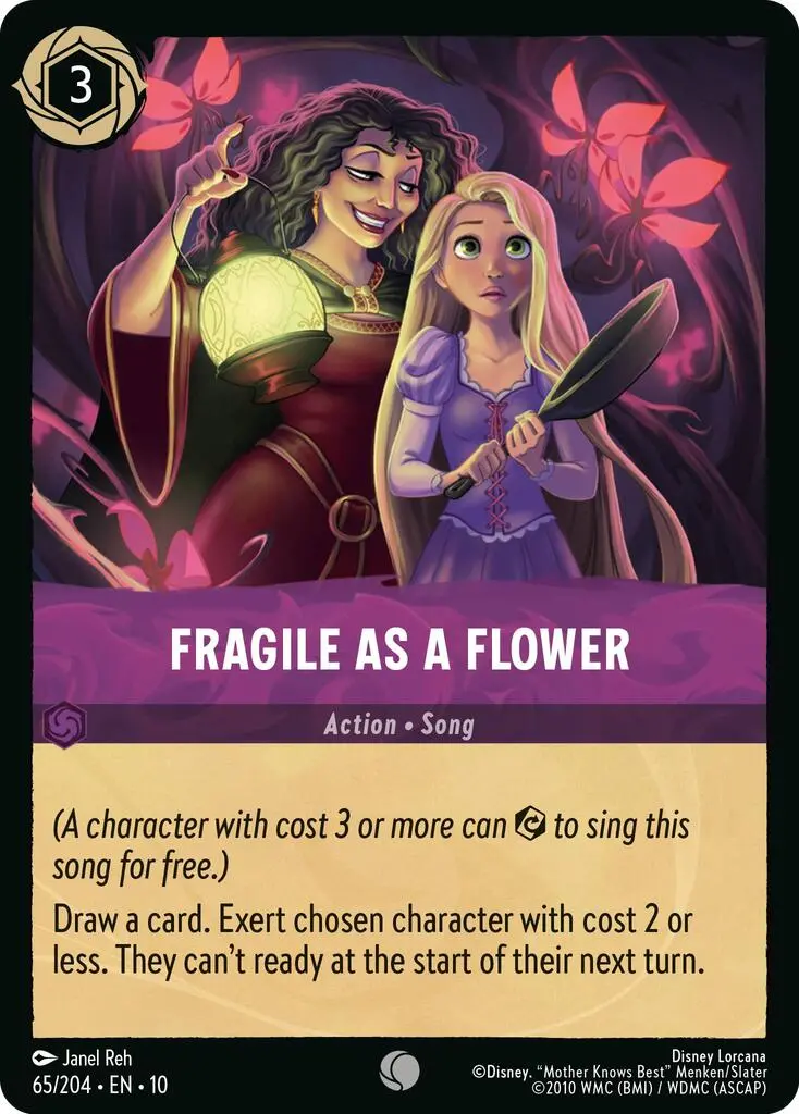 Fragile As A Flower (65/204) [Whispers In The Well] 1
