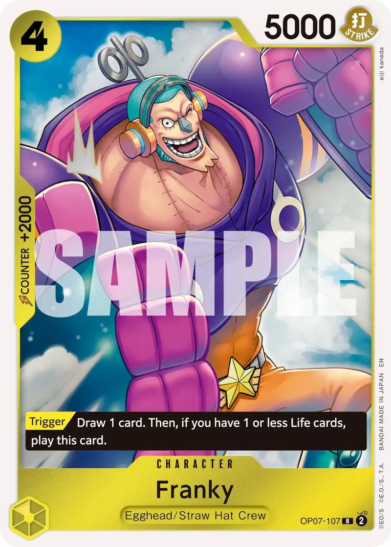 Franky (Op07-107) (Reprint) [Premium Booster -The Best- Vol. 2] 1
