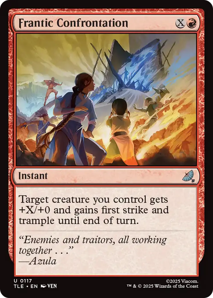 Frantic Confrontation [Avatar: The Last Airbender: Eternal-Legal] 1