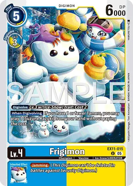 Frigimon [Ex11-015] [Dawn Of Liberator] 1
