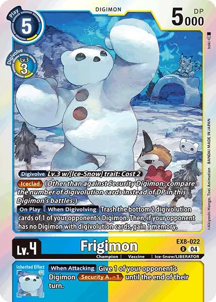 Frigimon [Ex8-022] [Chain Of Liberation] 1