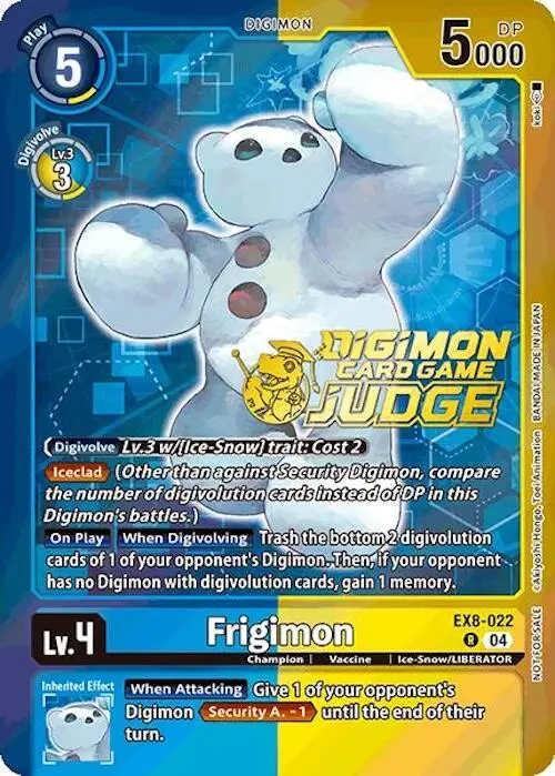 Frigimon [Ex8-022] (Judge Pack 2025 Wave 1) [Chain Of Liberation Promos] 1