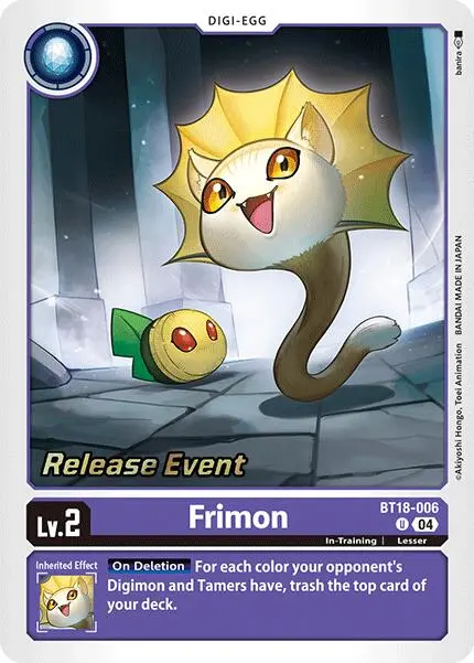 Frimon [Bt18-006] [Release Special Booster Ver.2.0 Promos] 1
