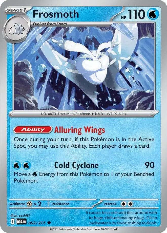 Frosmoth (053/217) [Mega Evolution: Ascended Heroes] 1