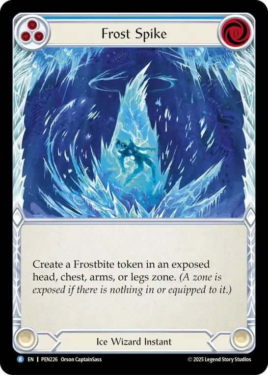 Frost Spike [Pen226] (Compendium Of Rathe)  Rainbow Foil 1