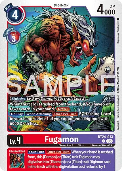 Fugamon [Bt24-013] [Time Stranger] 1