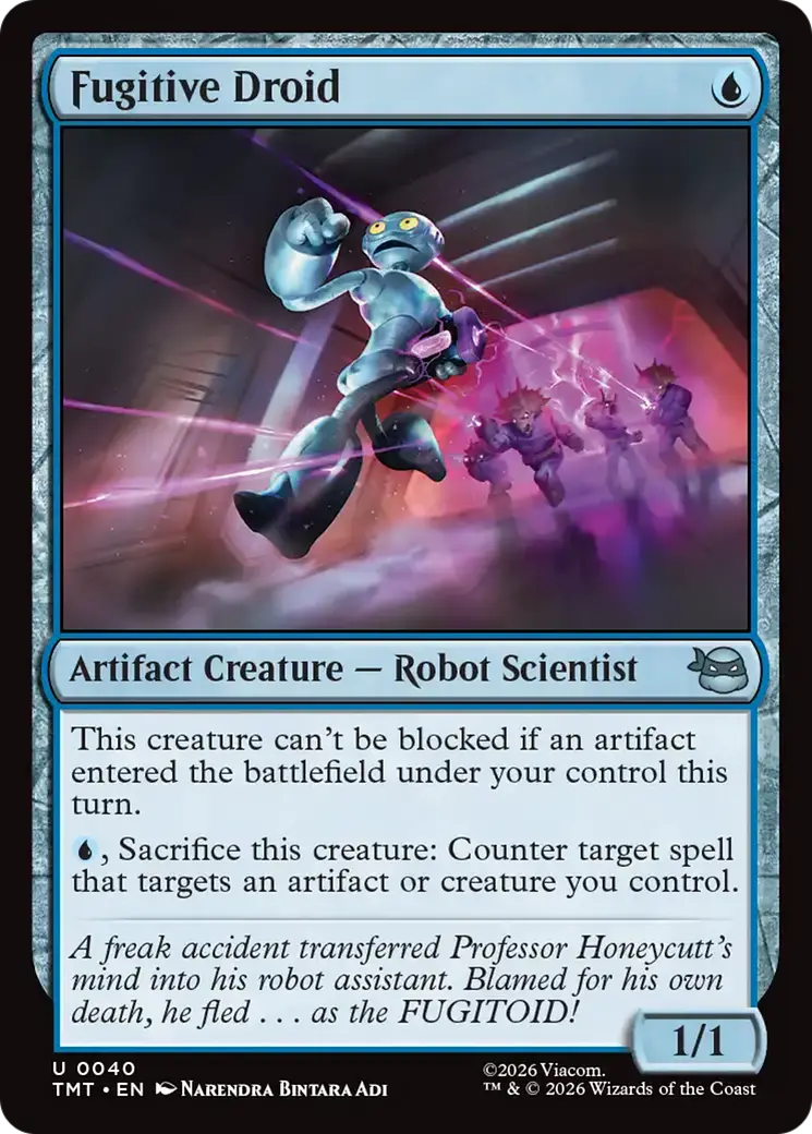 Fugitive Droid [Teenage Mutant Ninja Turtles] 1