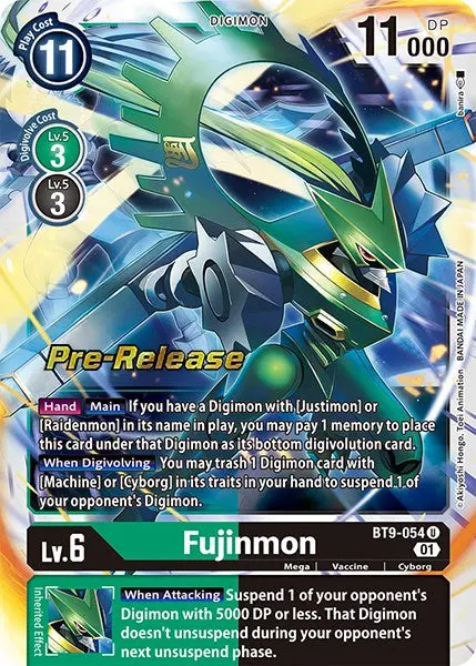 Fujinmon [Bt9-054] [X Record Pre-Release Promos] 1
