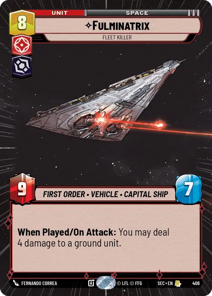 Fulminatrix - Fleet Killer (Hyperspace) (406) (406) [Secrets Of Power] 1