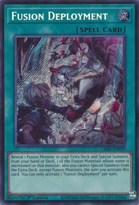 Fusion Deployment (Secret Rare) [Ch01-En029] Secret Rare 1