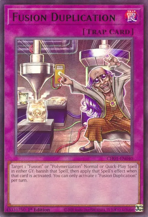 Fusion Duplication [Ch01-En040] Ultra Rare 1