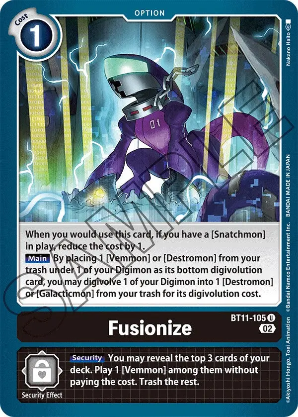 Fusionize [Bt11-105] [Dimensional Phase] 1