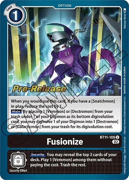 Fusionize [Bt11-105] [Dimensional Phase Pre-Release Promos] 1