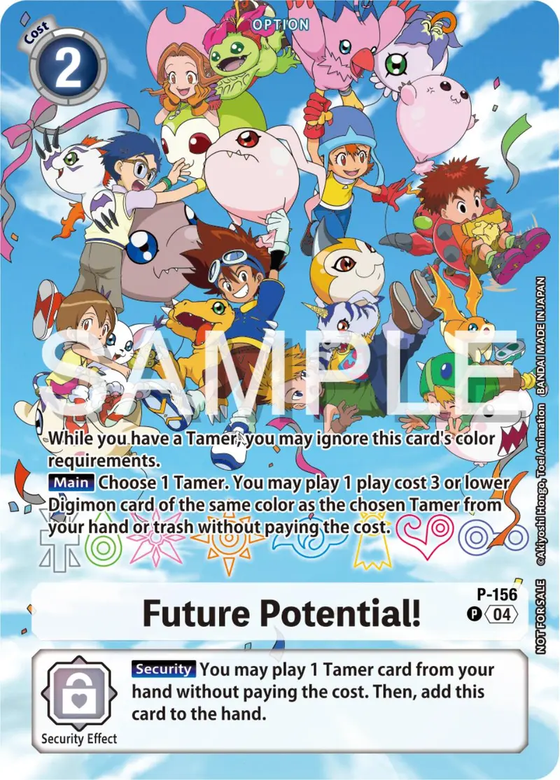 Future Potential! [P-156] (25Th Anniversary Digimon Adventure) [Promotional Cards] 1