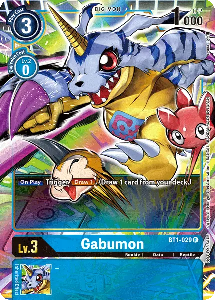 Gabumon [Bt1-029] (Alternate Art) [Release Special Booster Ver.1.0] 1