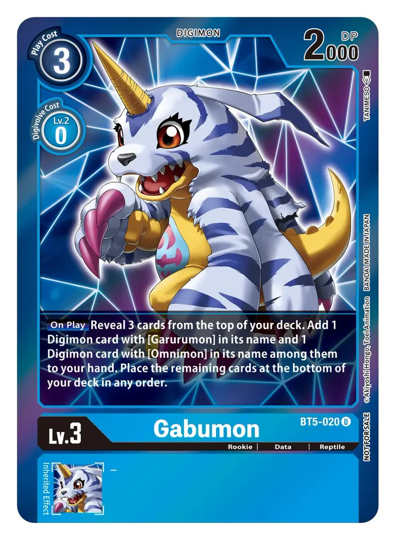 Gabumon [Bt5-020] (Event Pack 2) [Battle Of Omni] 1