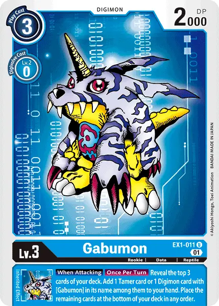 Gabumon [Ex1-011] [Classic Collection] 1