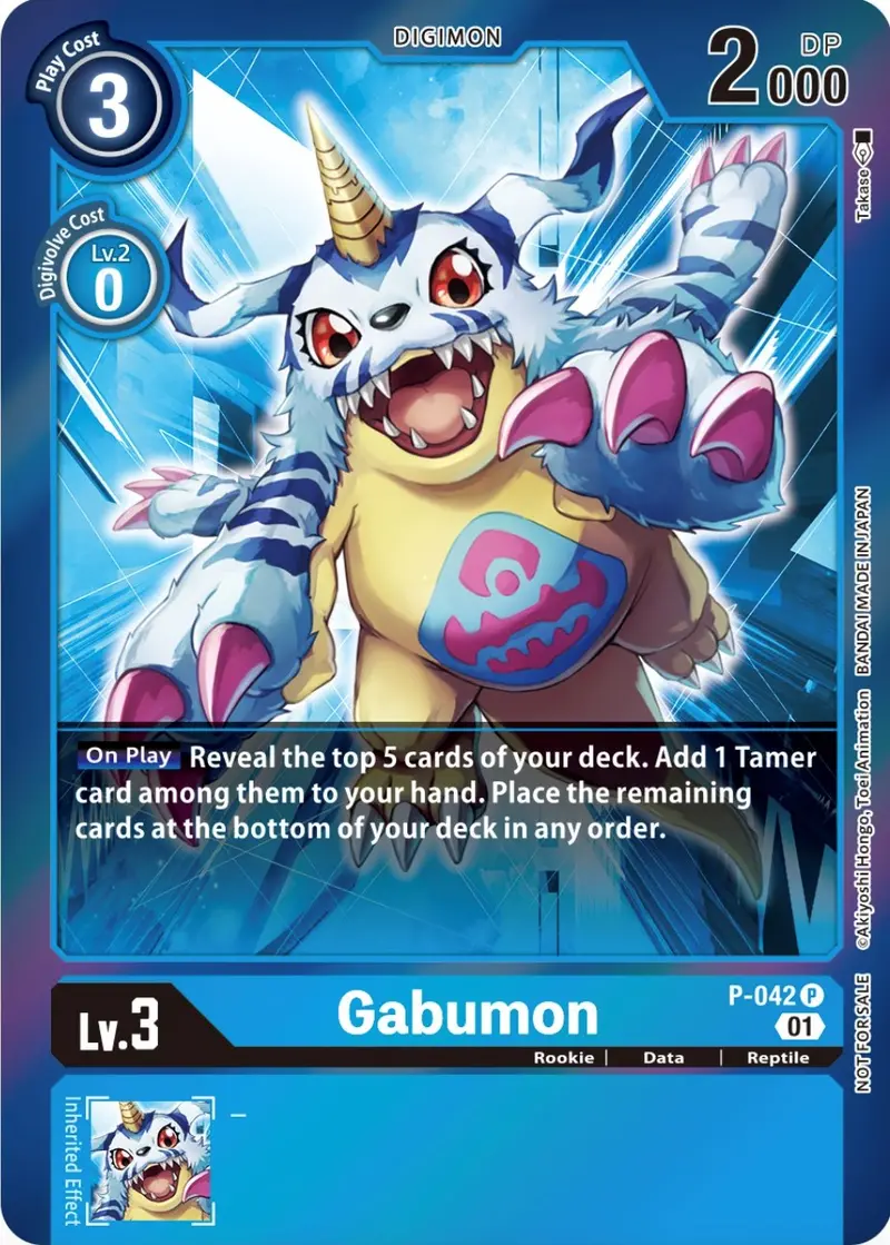 Gabumon [P-042] (Event Pack 4) [Promotional Cards] 1