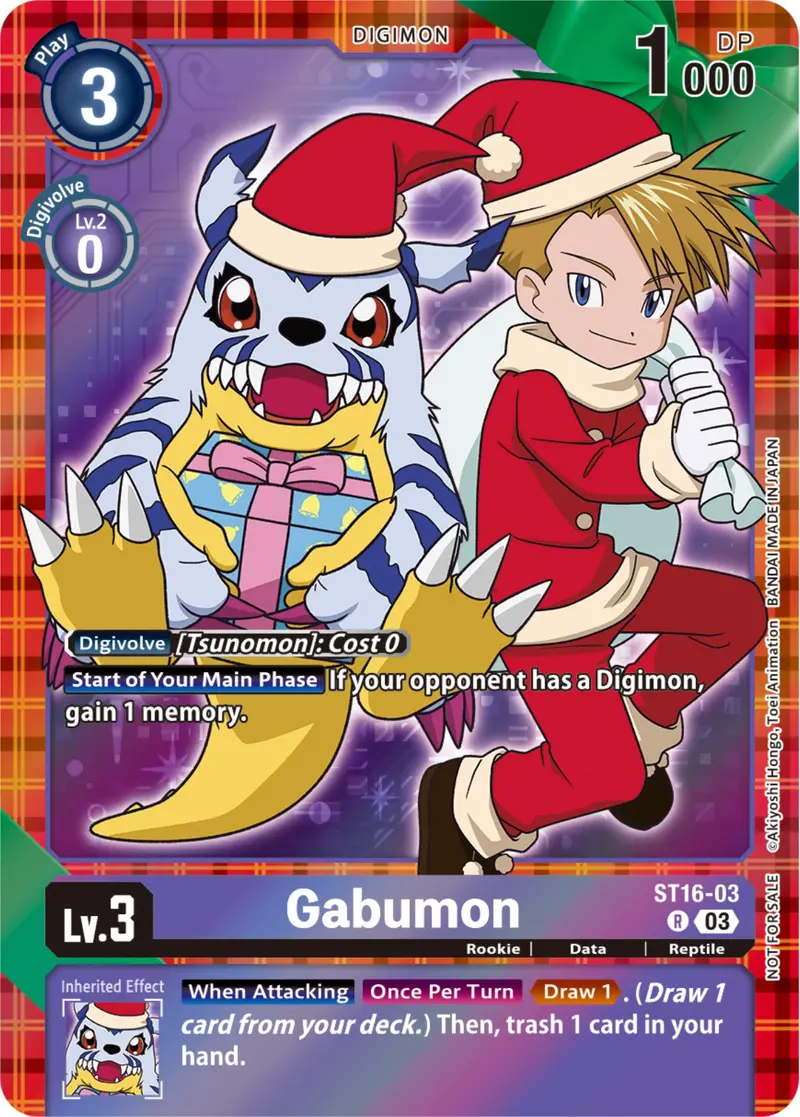 Gabumon [St16-03] (Winter Holiday 2023) [Starter Deck: Wolf Of Friendship] 1