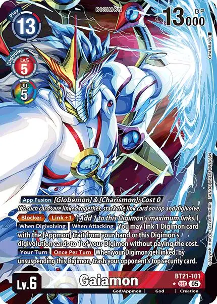 Gaiamon [Bt21-101] (Alternate Art) [World Convergence] 1