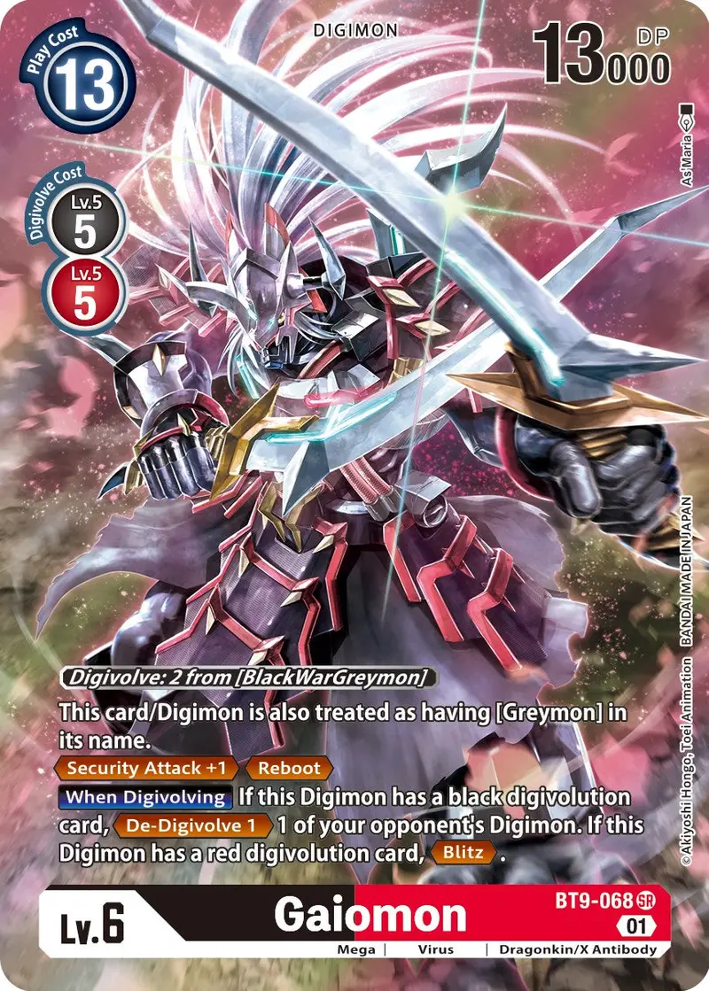 Gaiomon [Bt9-068] (Alternate Art) [X Record] 1