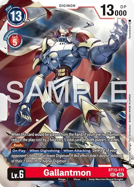 Gallantmon [Bt13-111] [Advanced Booster Digimon Generation] 1