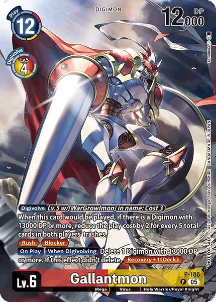 Gallantmon [P-186] (Bt-21: Illustration Celebration Pack) [World Convergence] 1