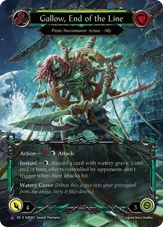 Gallow, End Of The Line (Marvel Cold Foil) [Sup267] (Super Slam)  Cold Foil 1