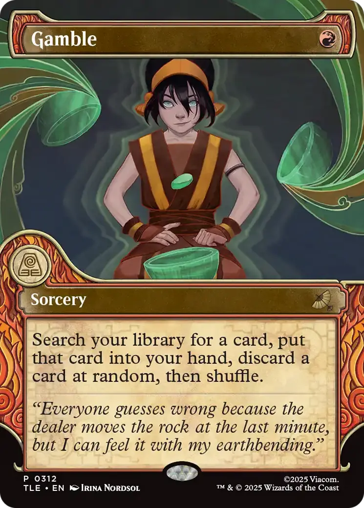 Gamble (Showcase) [Avatar: The Last Airbender: Eternal-Legal] 1