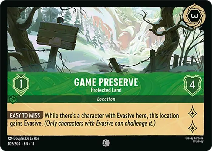 Game Preserve - Protected Land (102/204) [Winterspell] 1
