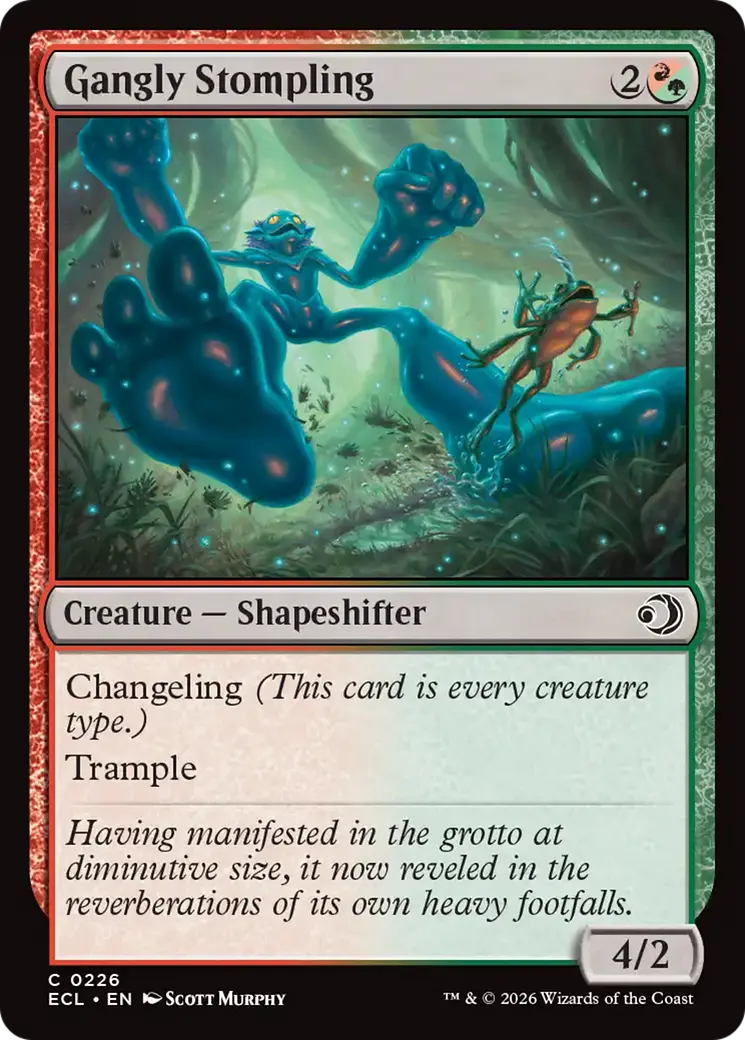 Gangly Stompling [Lorwyn Eclipsed] 1