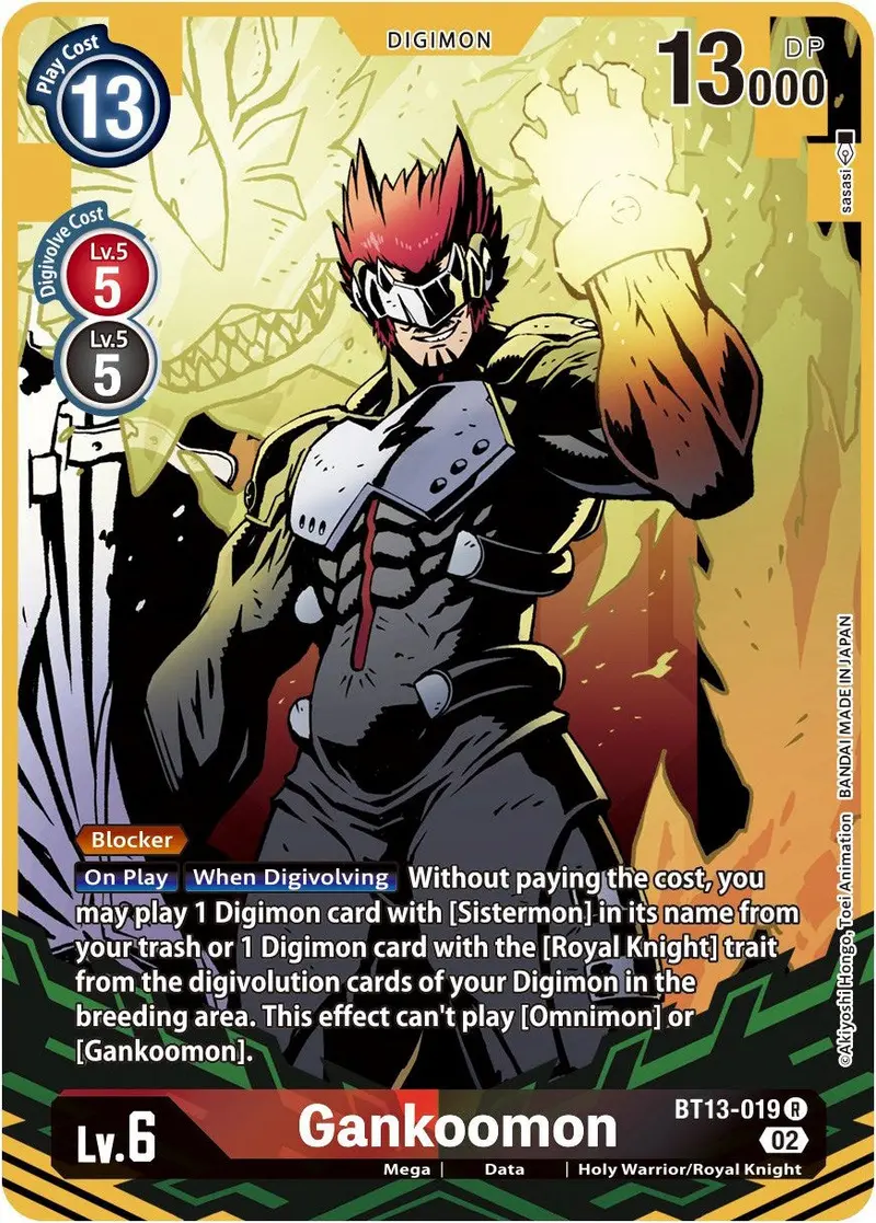 Gankoomon [Bt13-019] (Alternate Art) [Versus Royal Knights Booster] 1