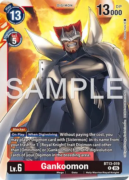 Gankoomon [Bt13-019] (Reprint) [Advanced Booster Digimon Generation] 1