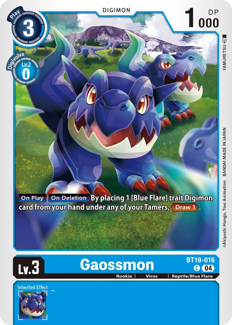 Gaossmon [Bt19-016] [Release Special Booster Ver.2.5] 1