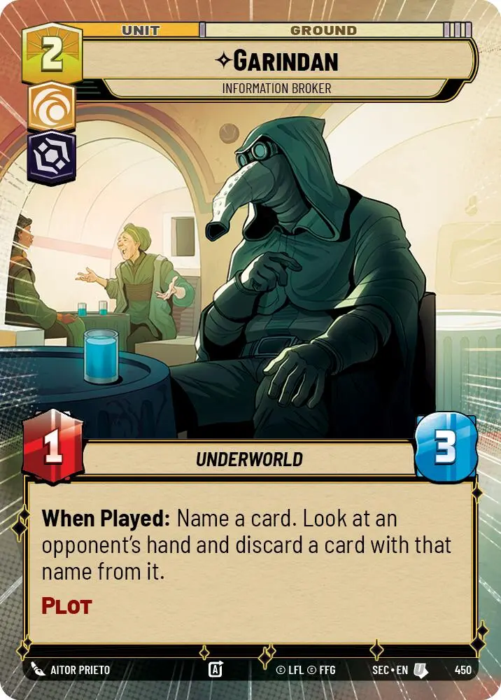 Garindan - Information Broker (Hyperspace) (450) (450) [Secrets Of Power] 1
