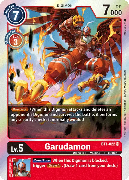 Garudamon [Bt1-022] [Release Special Booster Ver.1.0] 1