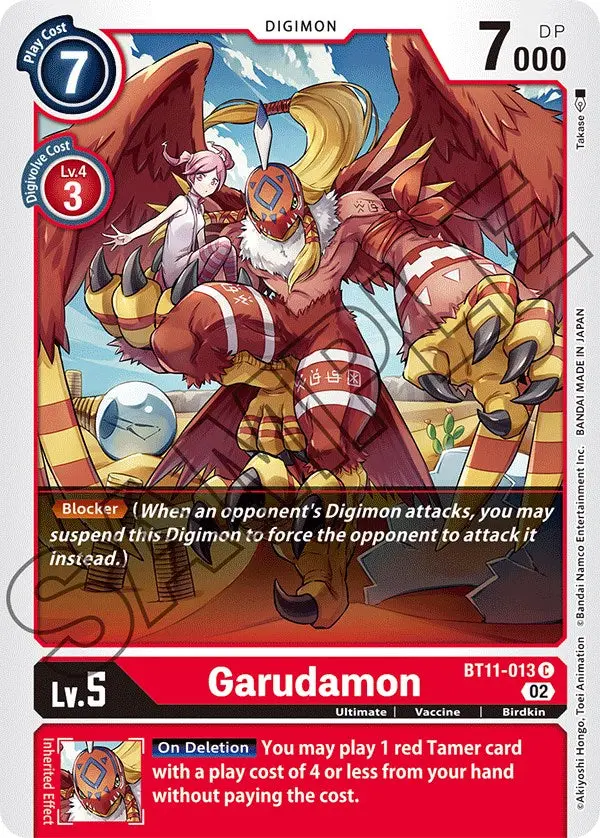Garudamon [Bt11-013] [Dimensional Phase] 1