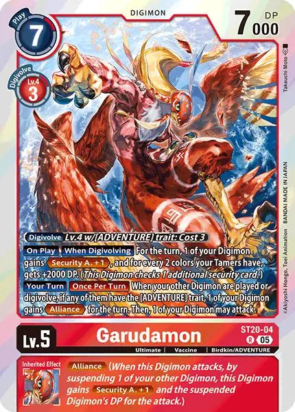 Garudamon [St20-04] [Starter Deck: Protector Of Light] 1