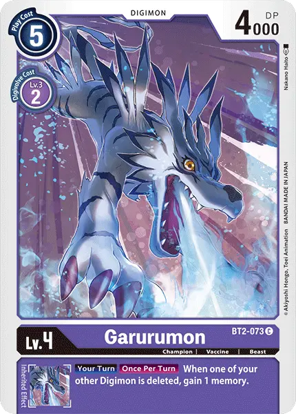 Garurumon [Bt2-073] [Release Special Booster Ver.1.0] 1