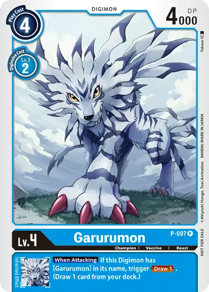 Garurumon [P-007] [Promotional Cards] 1