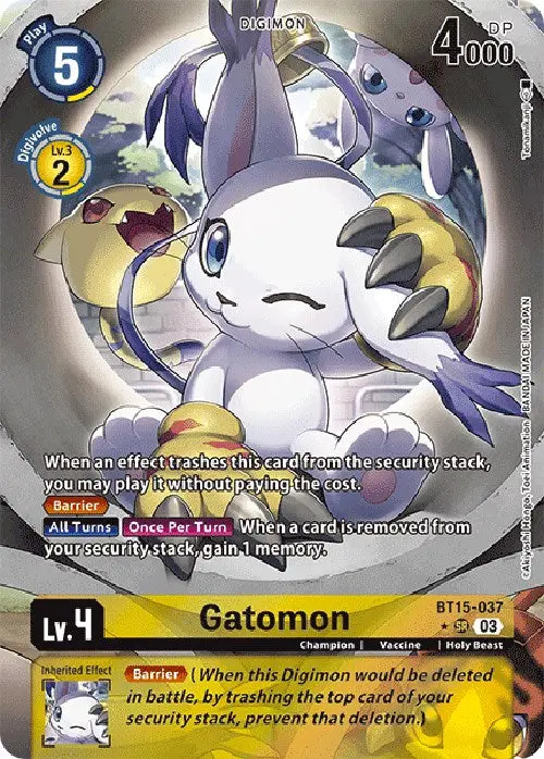 Gatomon [Bt15-037] (Alternate Art) [Exceed Apocalypse] 1